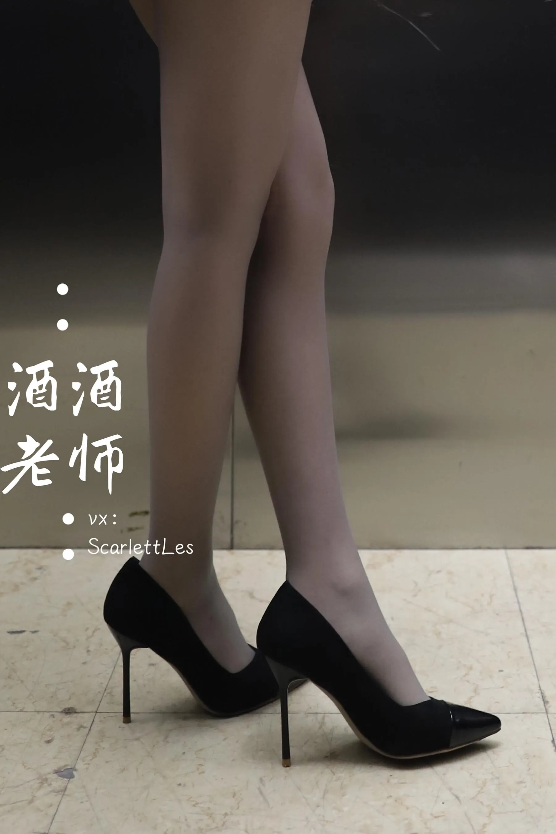 NO.019 酒酒老师 19《老师的电梯灰丝秘事》 [60P]插图2